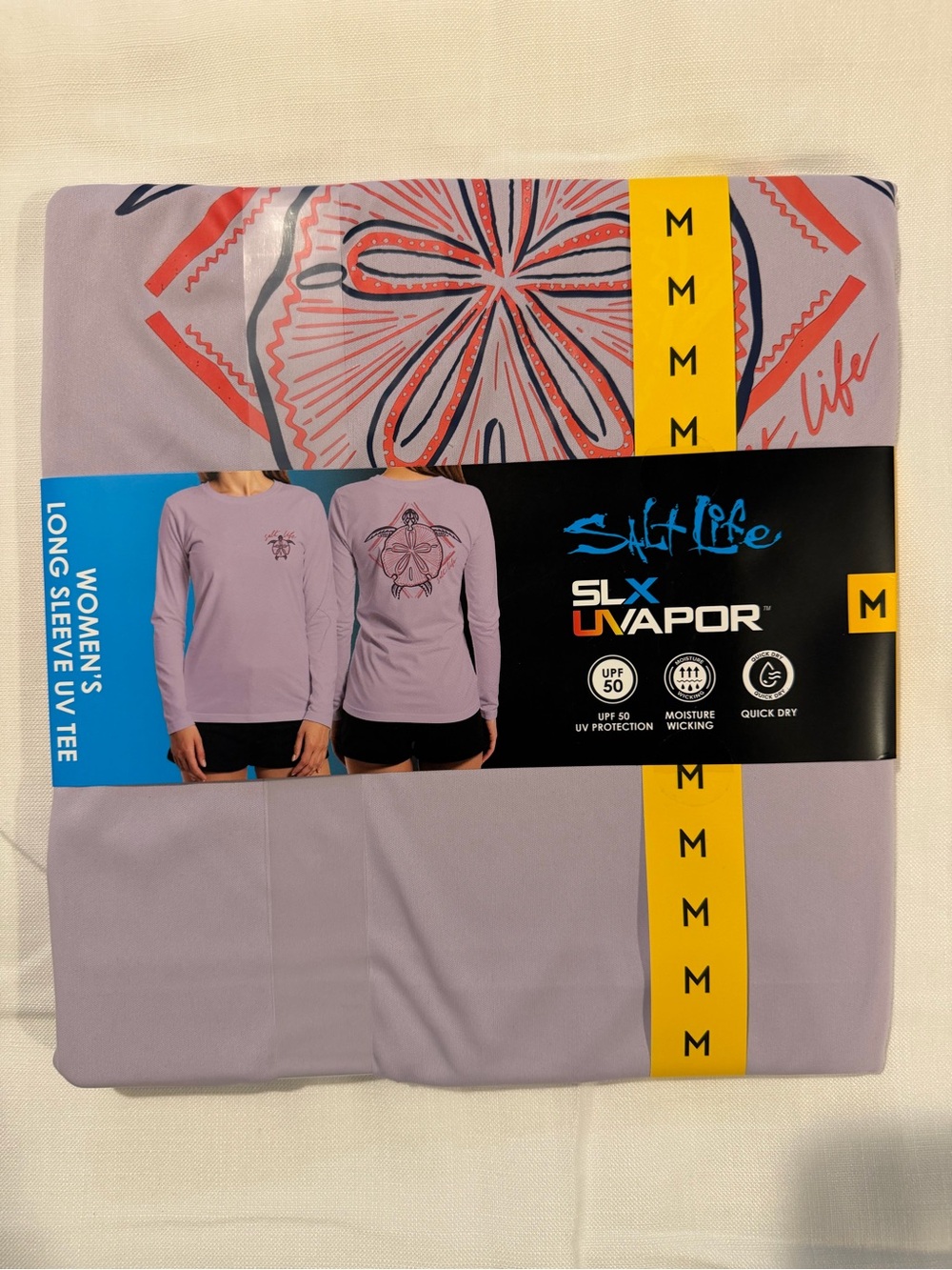 Salt Life SLX UVAPOR Lavender Long Sleeve UV Shirt